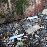 Homeless Camp Needles